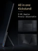 VCHANCE 14'' Oled 휴대용 모니터 터치 스크린(슬리브 백 포함) Macbook 게임용 노트북용 500nits Office 여행용 디스플레이 익스텐더 6