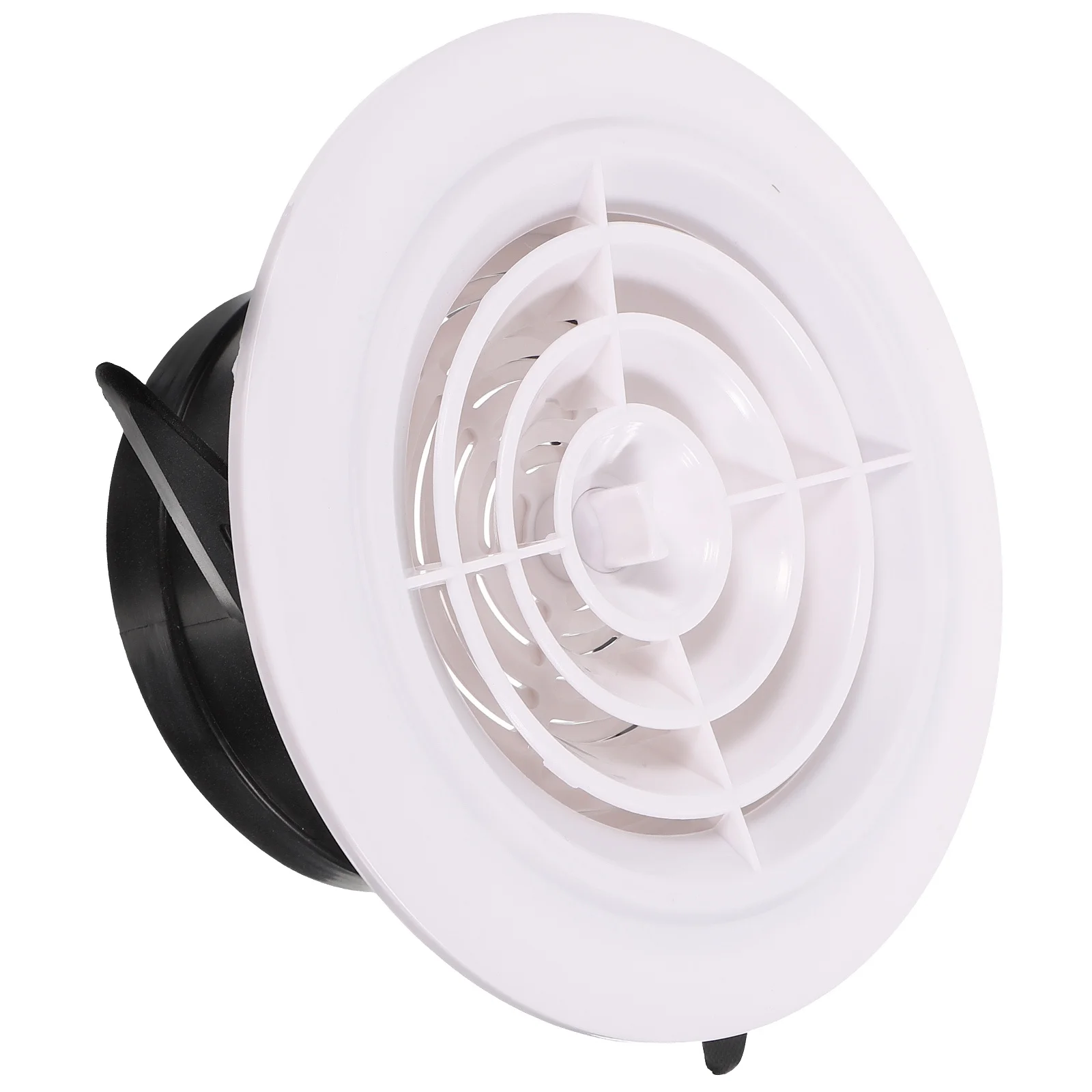 Capa de ventilação de ar ao ar livre resistente material abs ajustável parede ventilação secador exaustor capa substituição para aberturas secador casa