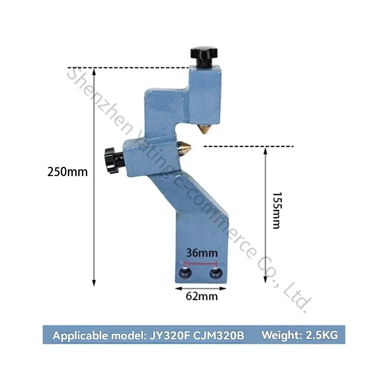 1pc Center Frame and Tool Holder  1pc Home Lathe Accessories Center Frame and Tool Holder Lathe Dedicated  Machine Tool JY320F