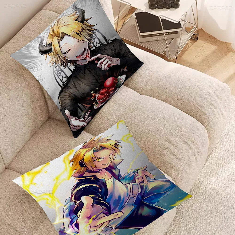 My Hero Academia Kaminari Denki Pillowcase Toon Gift Cushion Cover Bedroom Home Sofa Chair Seat Decor Pillow Case