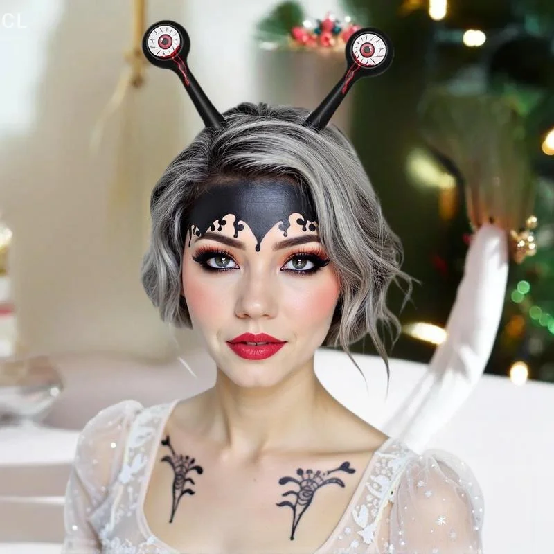 

Хэллоуин забавное украшение глазное яблоко повязка на голову имитация какашки головной убор косплей товары для Хэллоуина