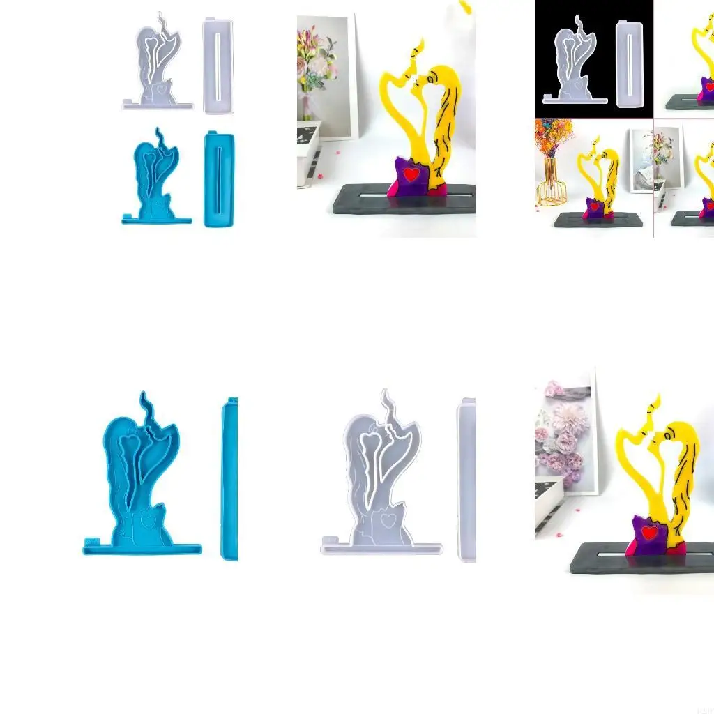 

Couple Sculpture Resin Mold Epoxy Resin Casting Tool Mould of Love