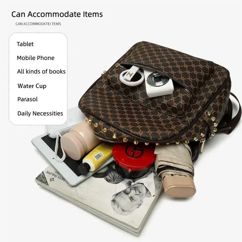 กระเป๋าเป้สะพายหลังสไตล์ใหม่ปี 2025 ทันสมัยและใช้งานได้หลากหลาย กระเป๋าลำลองสไตล์นักเรียน กระเป๋าเป้ใส่คอมพิวเตอร์ขนาดใหญ่