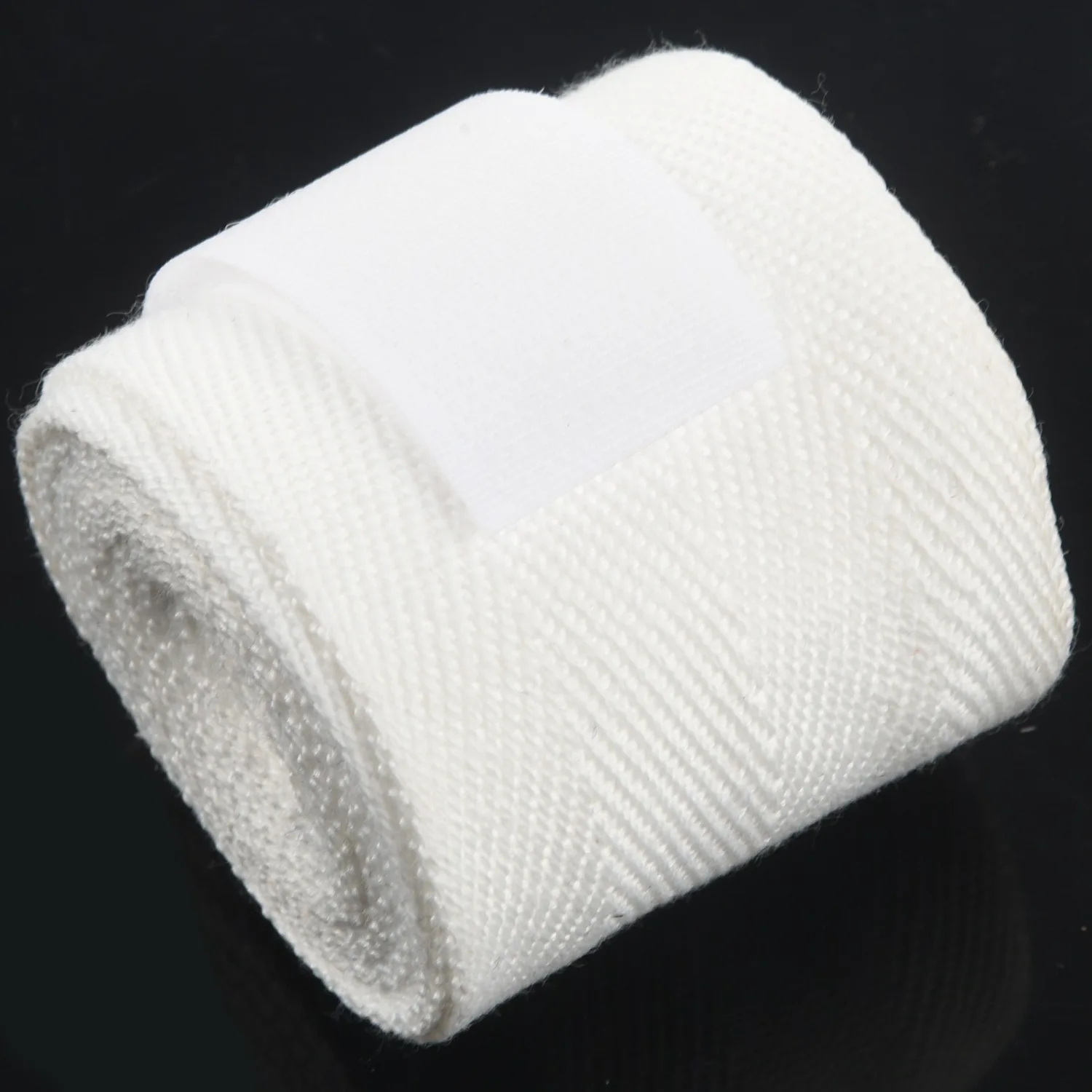 BISM, 1 шт., 2,5 м, эластичный хлопковый спортивный ремень, боксерский бандаж для санда, Муай Тай, ММА, тхэквондо, перчатки для рук, белые обертывания