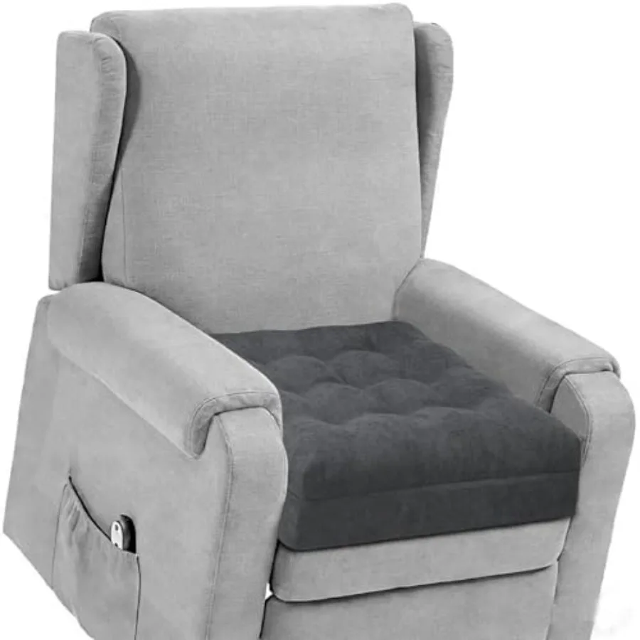 

Подушка для кресла-реклайнера для пожилых людей - Запатентованная двойная конструкция для замены утопленных подушек и облегчения подъема с кресла