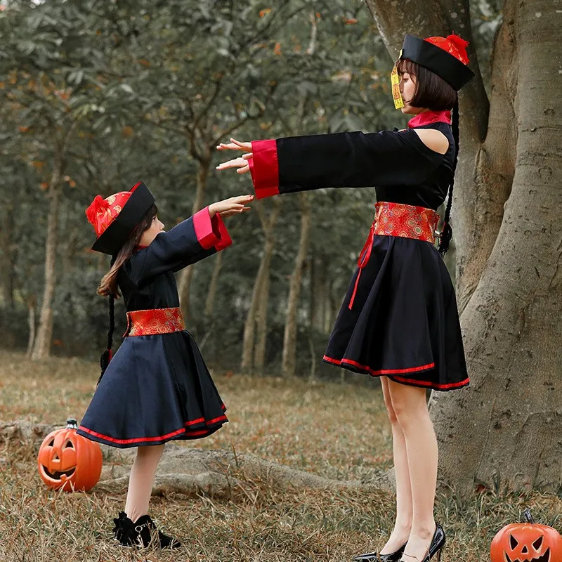 

loween Costume Zombie Cosplay Par Bar Outfit Girls Toddler Cartoon Roleplay Dr up Clothes Autumn Faion Ladies