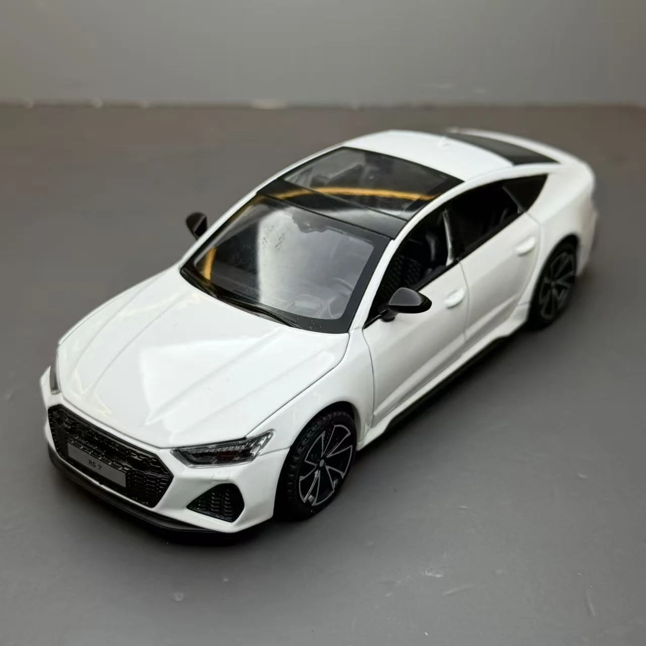 

1:32 RS7 Sportback Sports Car Model Diecast Metal Toy Vehicles Car Model Sound Light Collection Toy Gift