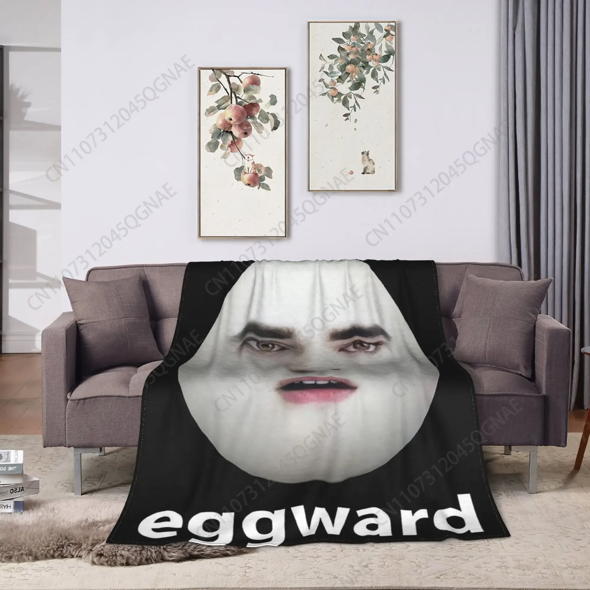 Funny Edward Cullen  Blanket  Super Soft Novelty Plush Throw Blanket For Bedroom Camping Flannel Bedspread Bed Cover