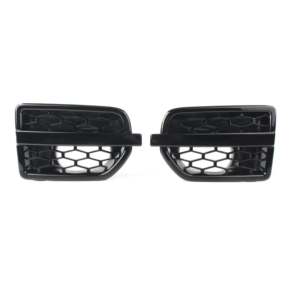 2Pcs Car Front Side Grille Air Intake Fender Vent in Santorini For Land Rover Discovery 4 LR4 2010 2011 2012 2013 2014 2015 2016