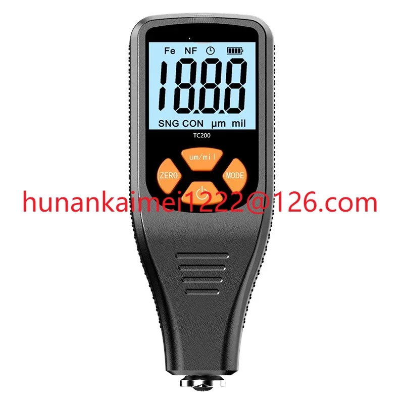 

TC200 Digital Car Paint Coating Thickness Gauge 0-1500 um Auto Fe & NFe Coating Thickness Meter car paint tester