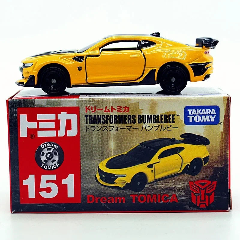 Трансформеры TAKARA TOMY литые из сплава, модель Optimus Prime Bumblebee, детская коллекция, демонстрационные детские подарки.