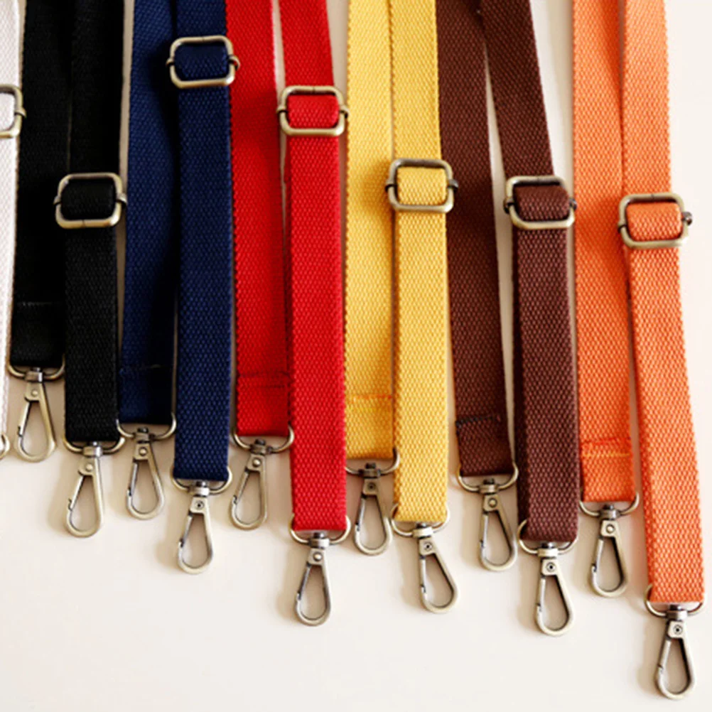 125 cm Universal-Umhängetaschengurt aus Polyester, verstellbar, bequem, Umhängetaschen-Zubehör für verschiedene Taschen, Gelb