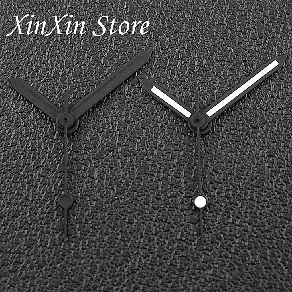 Black Hands High Quality C3 Green Luminous Watches Pointer NH35 Diving Hands Suitable for NH34 NH35 NH36 NH38 NH70 NH72 Movement