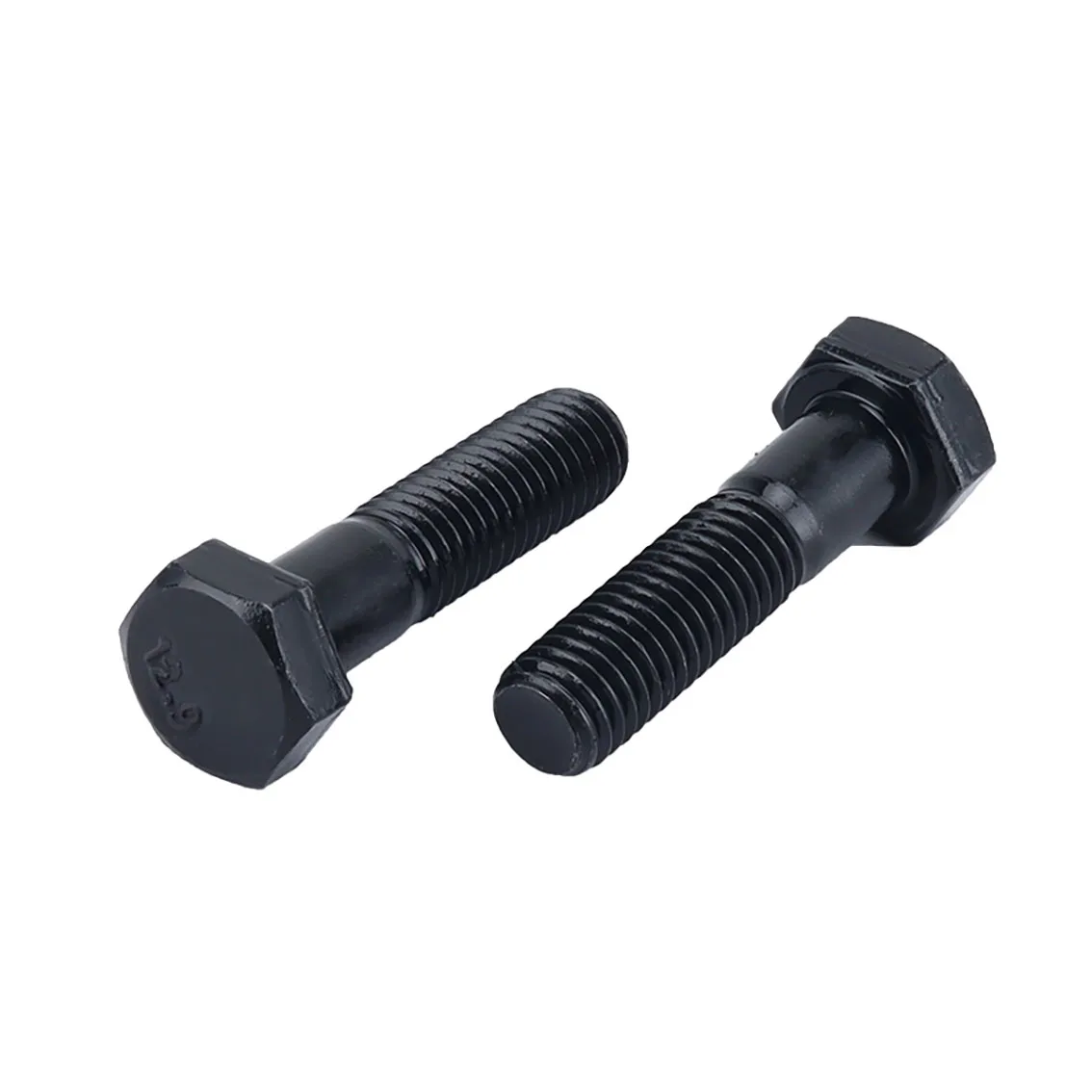 

1Pcs M12 Half Thread Black Outside Hex Head Screws External Hexagon Head Cap Screws Bolts High Tensile Grade 12.9 Alloy Steel