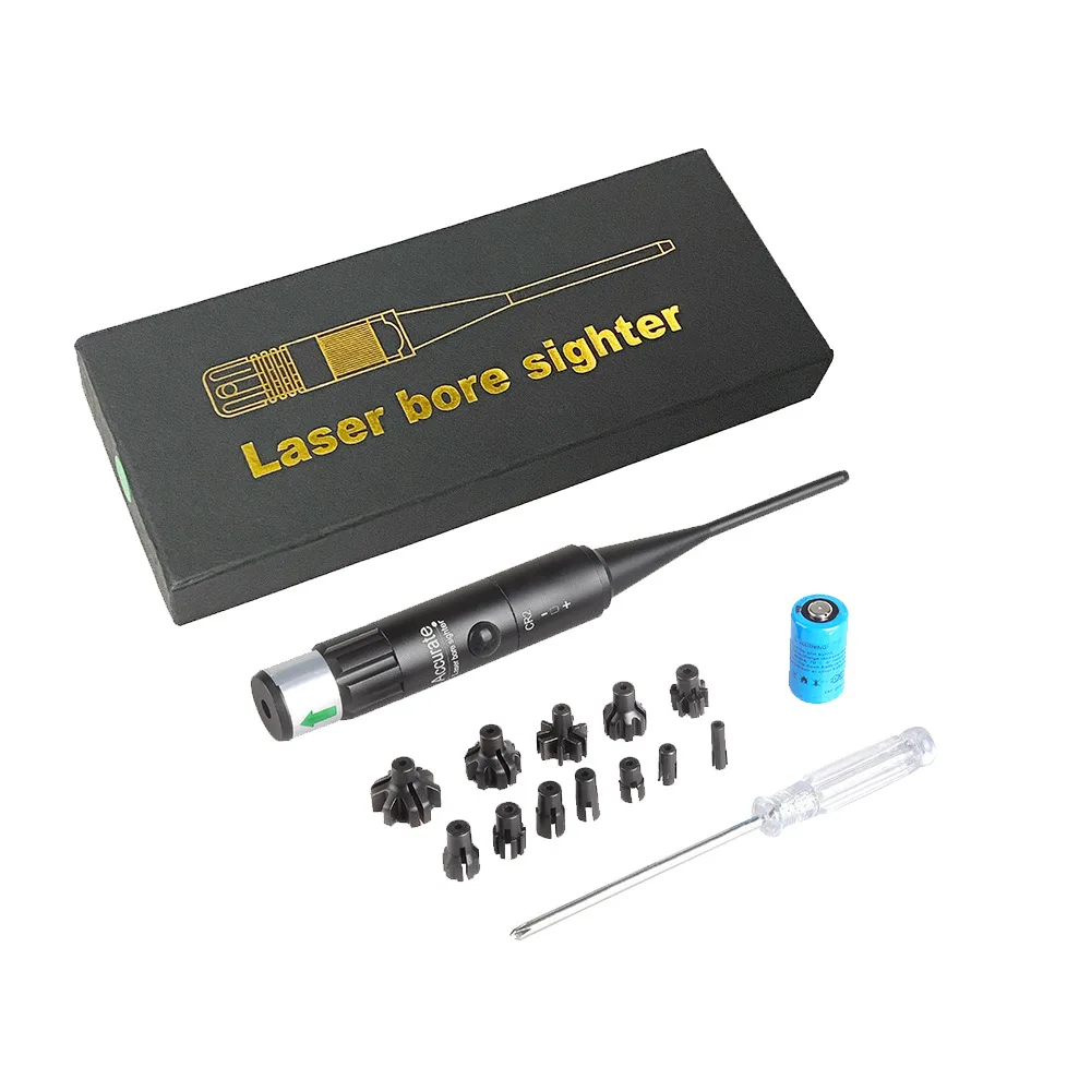 Hot Sale Red Laser Bore Sight High Precision Zero Collimator Horizontal Calibration Tool Tactical CQB Rifle Scope view 5