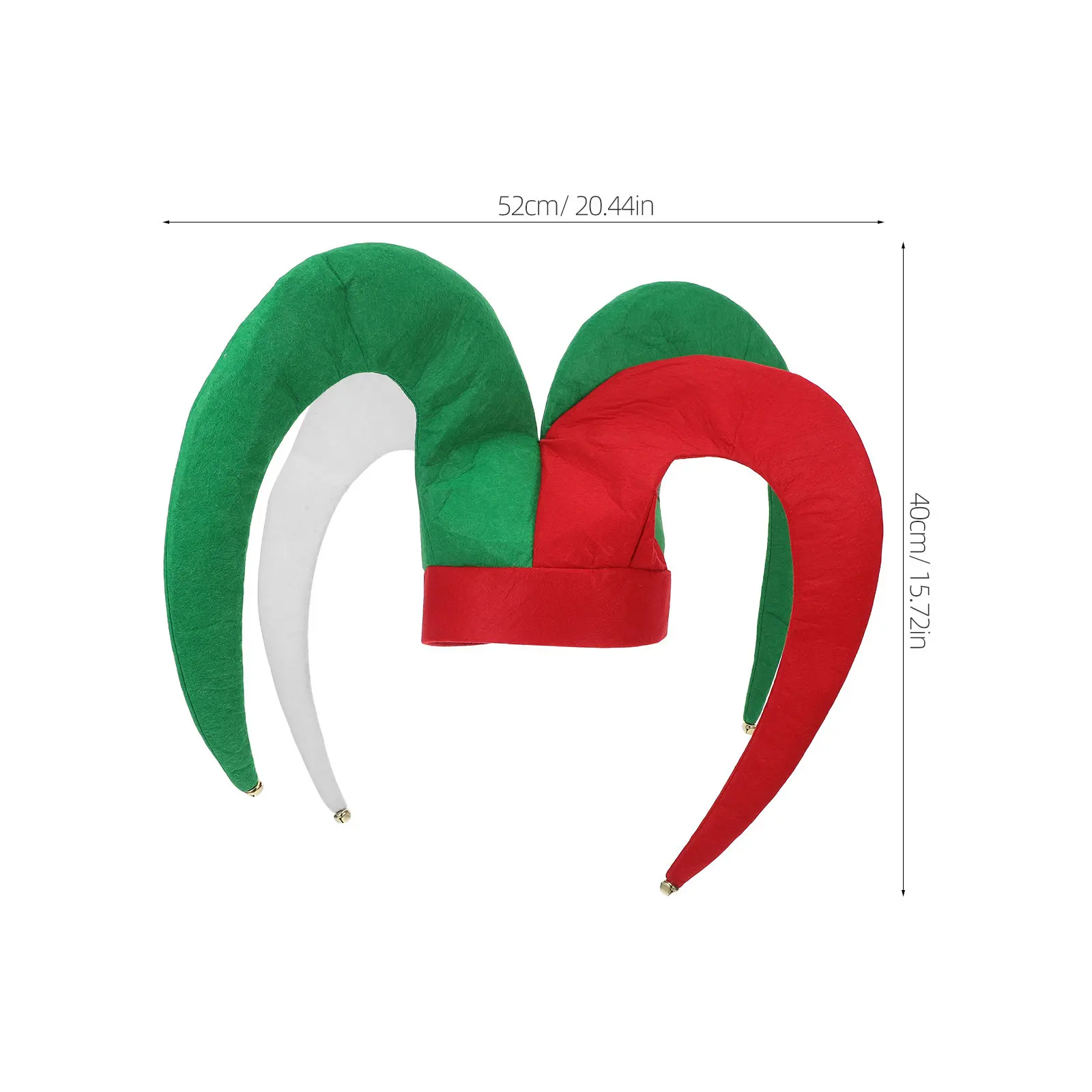 Mexico Clown Hat Lightweight Clown Headband Carnival Costume Circus Party Accessories Mardi Gras Headwear Carnival Headwear view 3