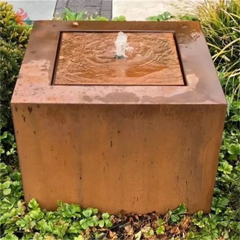 For Hotel Decoration Column Ball Copper Outdoor Fountain Water Fountain Pool Waterfall