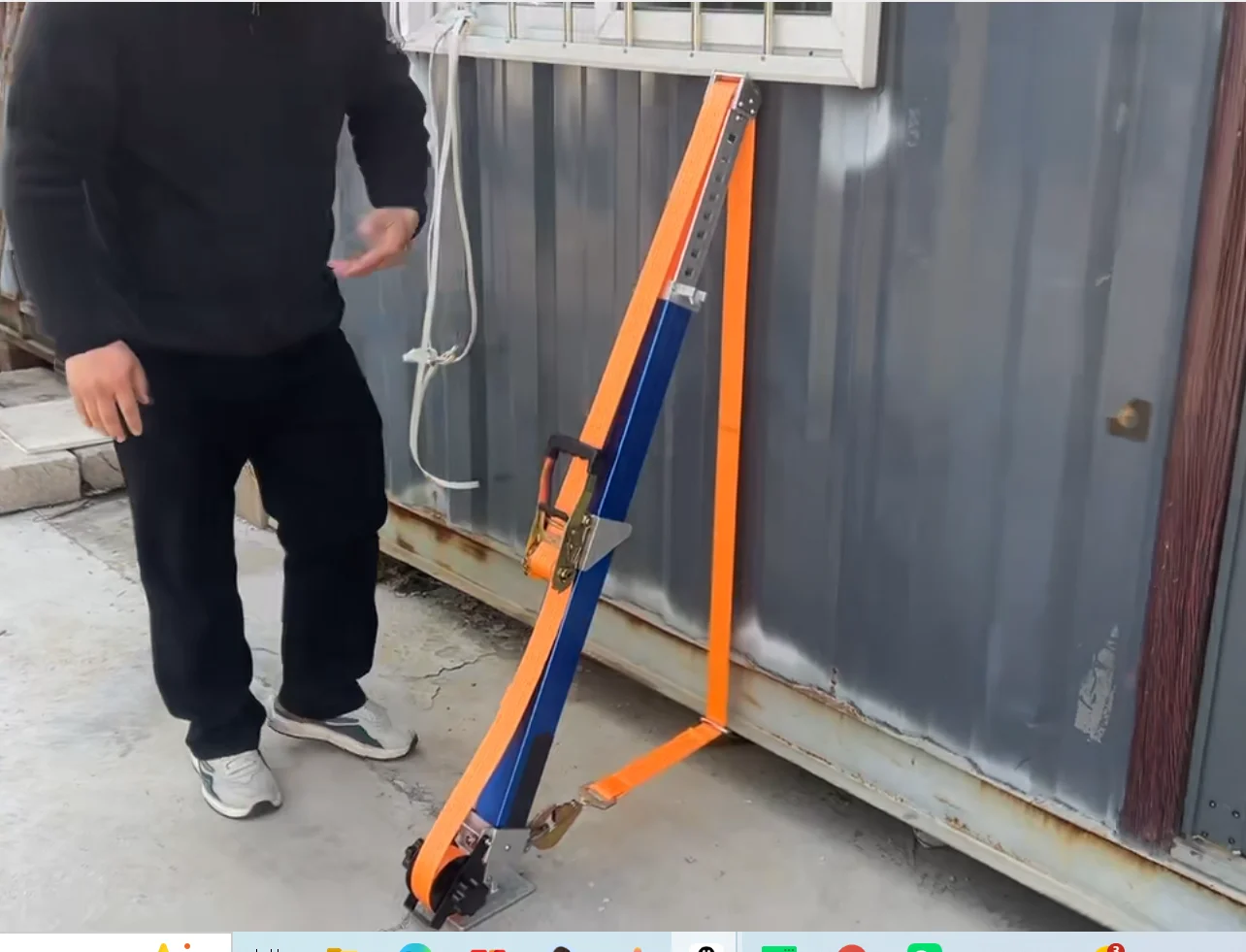V-shaped Aluminum Alloy Flexible Support Strut for Vehicle Rescue