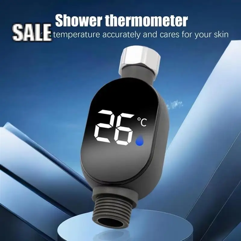 

Led Digital Display Temperature Meter Instant-Read Temperature Meter Bath Thermostat For Home-A68E