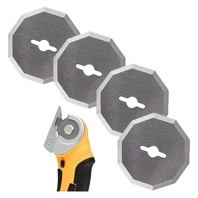 ABCA-4-Pack Replacement Rotary Blades For Worx WX082L 4V Zipsnip Cordless Electric Scissors,WA2300 Replacement Blades