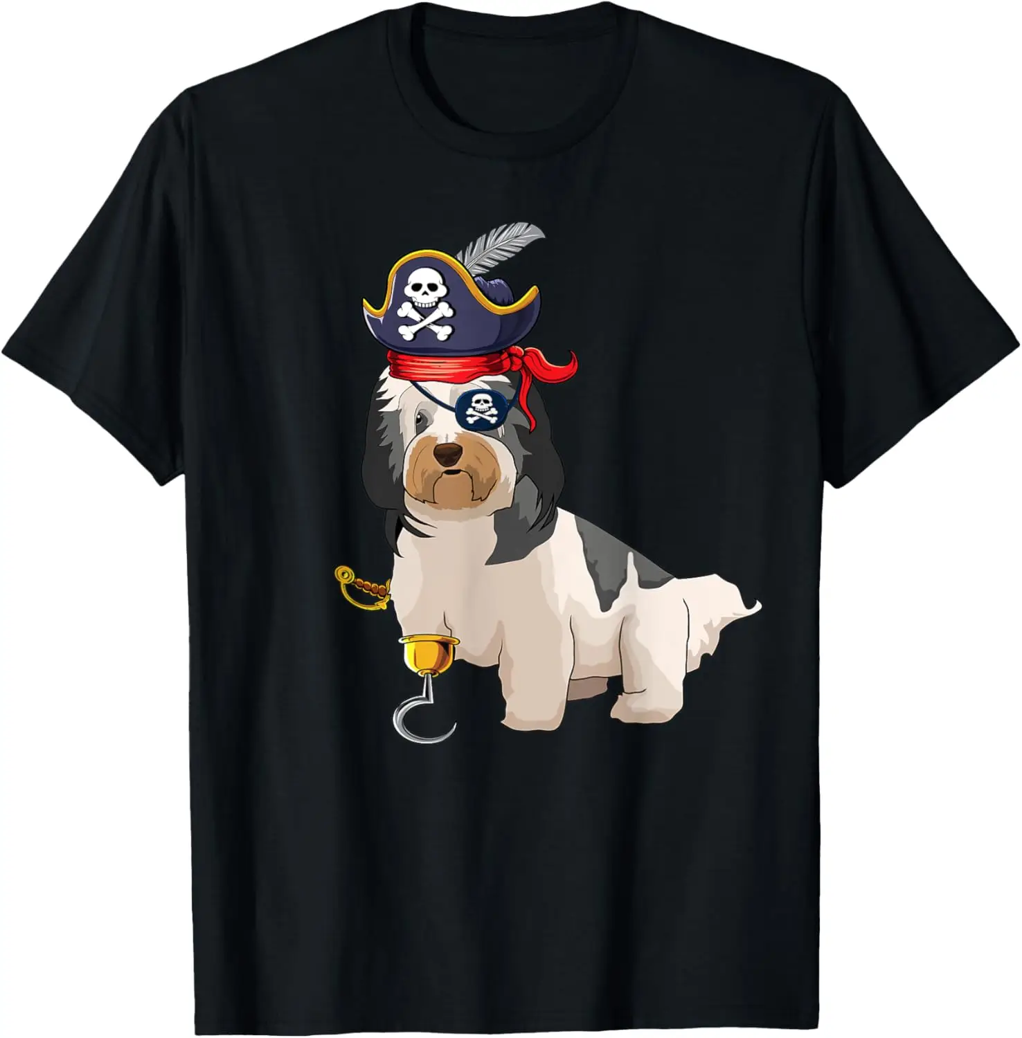 

Милая гаванская собака, трюк или жизнь, пиратский костюм на Хэллоуин, футболка