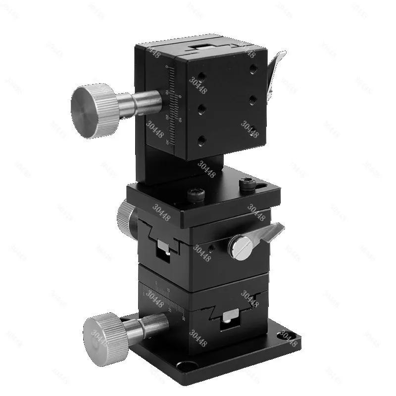 XYZ Axis Gear Tail Slot Lifting Platform LWD4040/4060/4090 Guide Positioning Micro-Adjustment Sliding Table