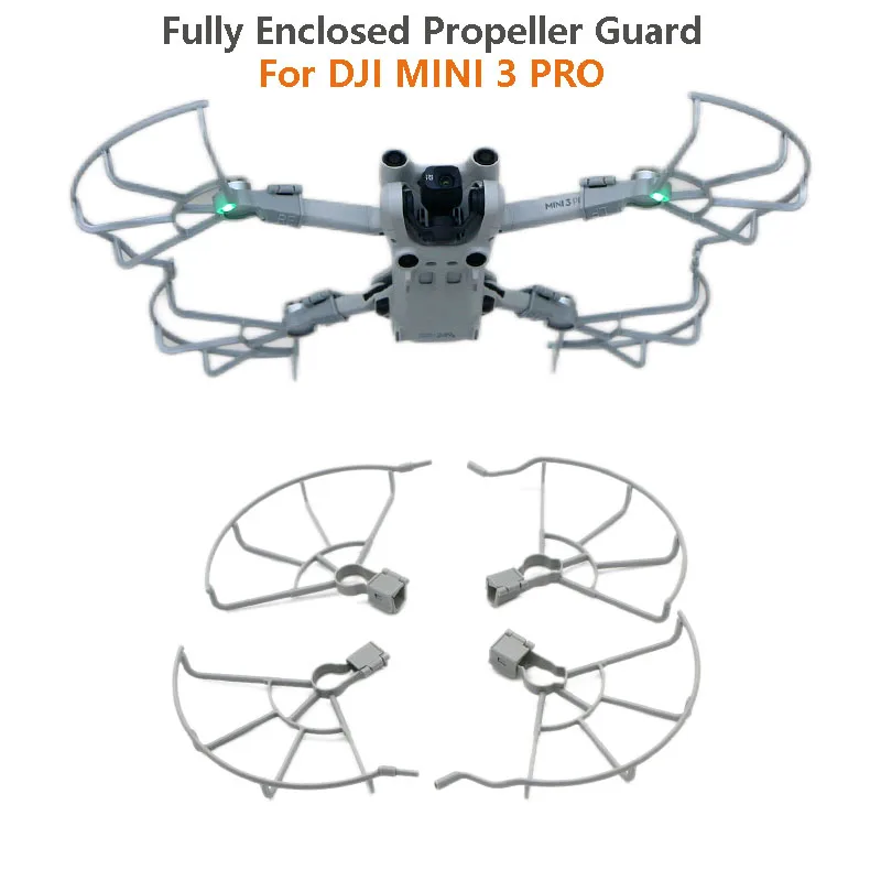 Propeller Guard for DJI Mini 3 Pro Propellers Protector Wing Fan Protective Ring Protector Cage for Mini 3 Pro Drone Accessories