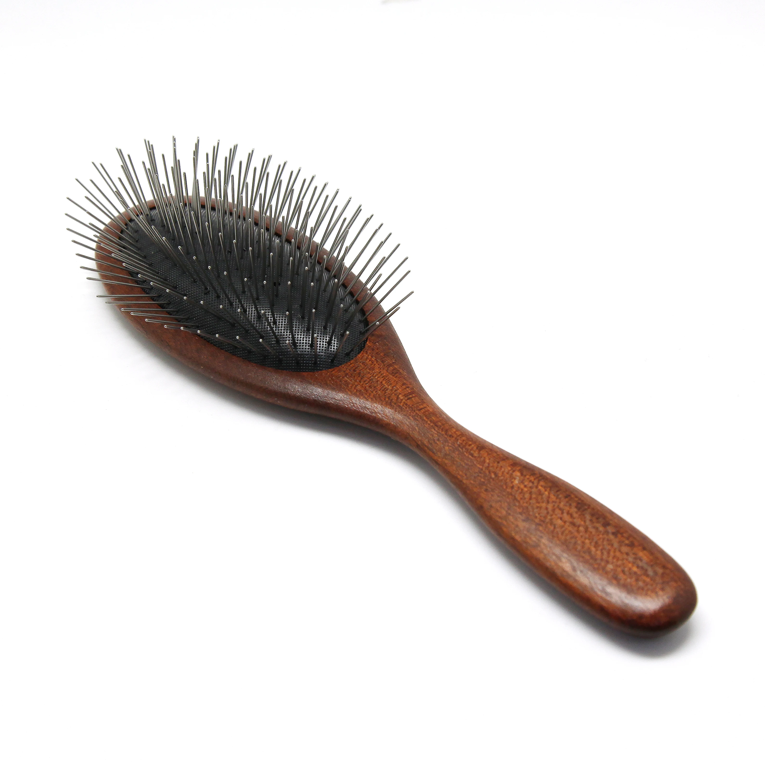 

Wooden Handle Slicker Brushes Dog Brush Pet Grooming Shedding Tools Self Cleaning Cat Dog Brush Grooming Comb