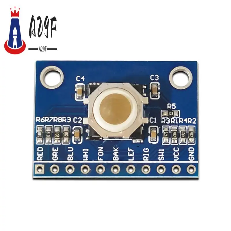 A29F-Blackberry Trackball capteur souris Trackball effet Hall capteur 360 °   Module multifonction Trackball