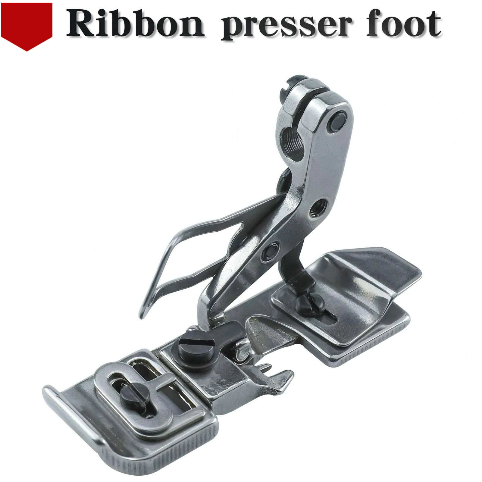 قدم ضاغط الشريط P101-4 لماكينات السرفلة 4 خيوط متوافق مع Pegasus M800, EX5200, Siruba 988, Jack 798, C5