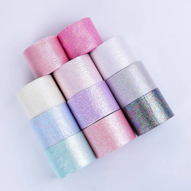 6cm/25yards Roll Glitter Tulle Ribbon for DIY Table Skirts Poms Wedding Baby Birthday Party Decor Hair shoe flower accessories