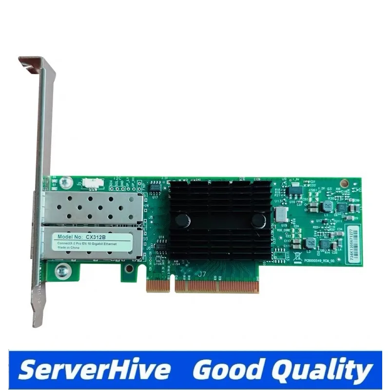 MCX312B-XCCT Mellanox 10 Gigabit optical port network interface card Synology E10G17-F2 DS1621/1821 +