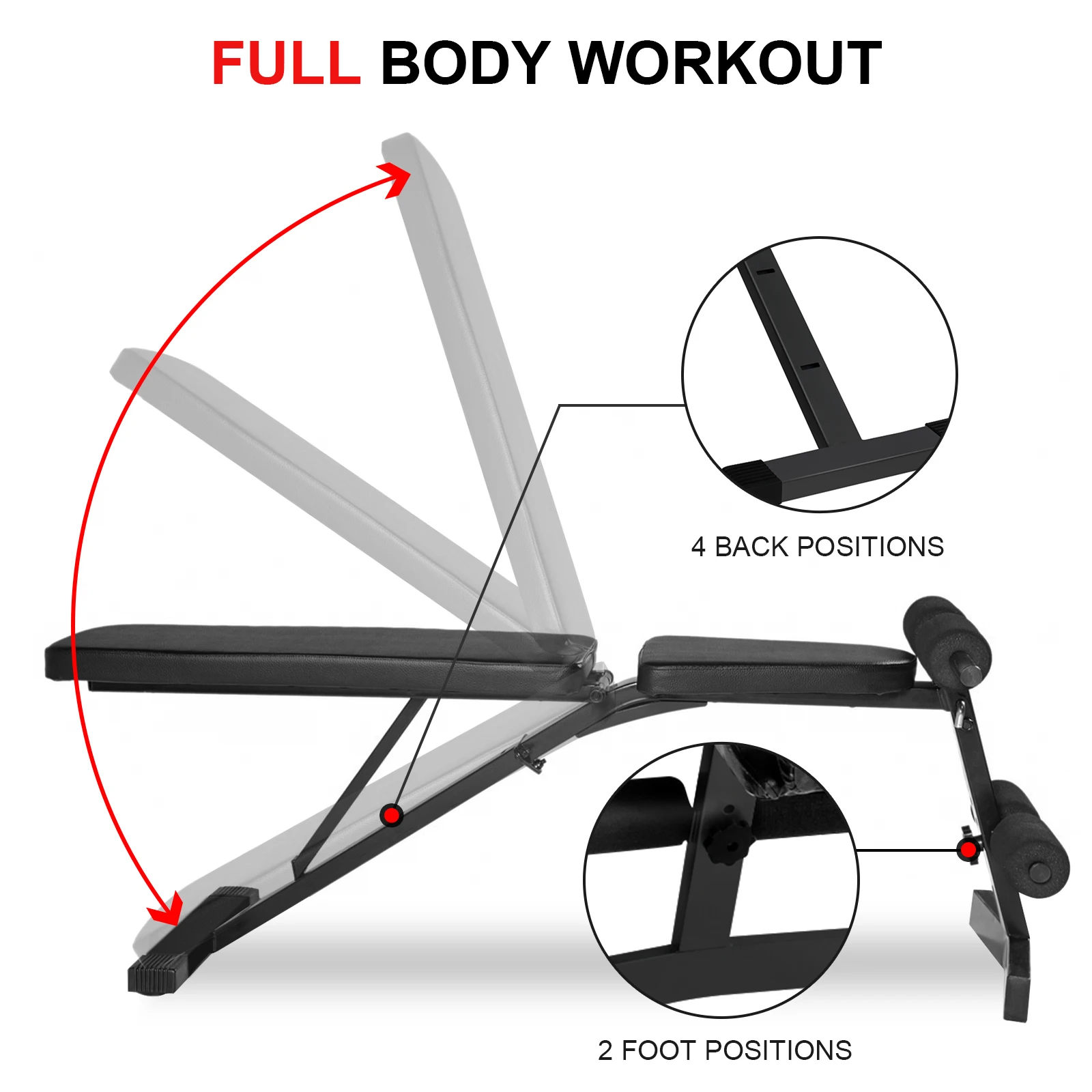 

Multi-Functional Adjustable Press Bench Dumbbell Bodybuilding Storage Rack Set