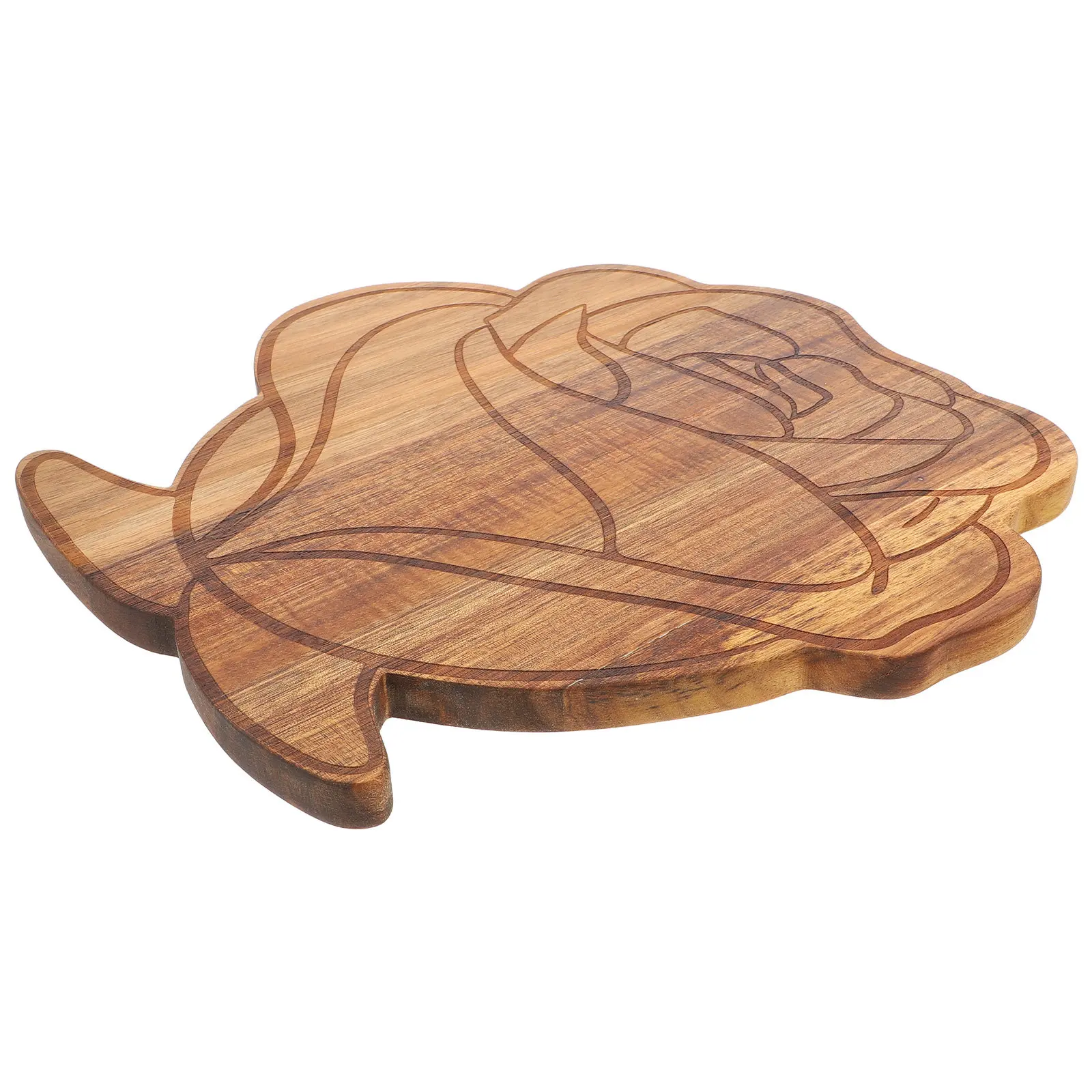 

Wooden Cutting Board Decorative Chopping Board Kitchen Serving Platter for Cheese Meat Fruit Pizza Bread Charcuterie