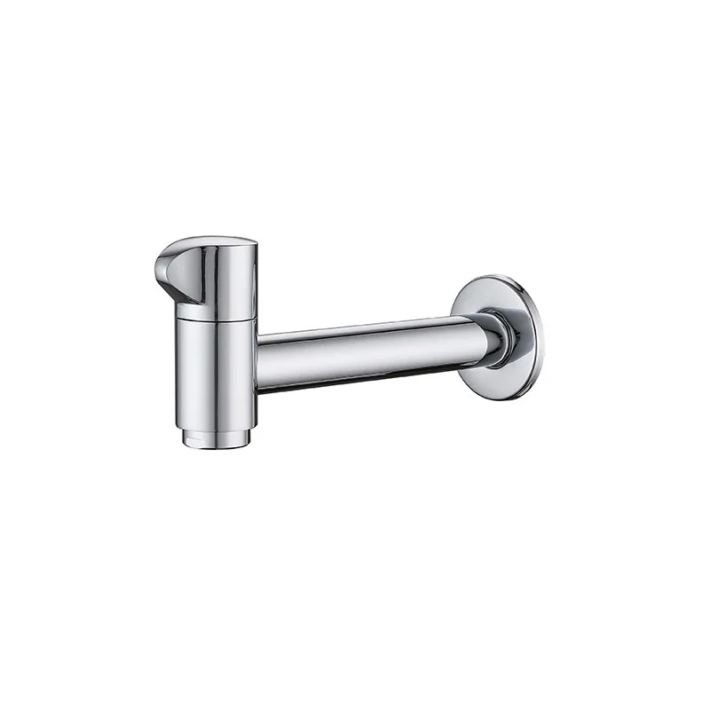 Wall-mounted washing machine faucet, mop pool faucet, garden outdoor bathroom faucet, extended version