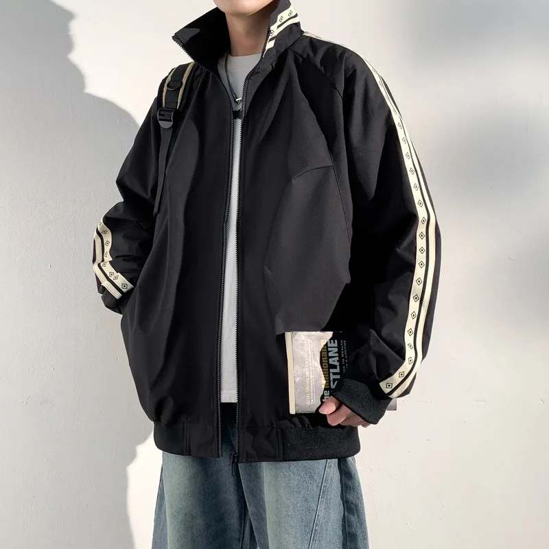 

New Jacket Men's Jacket Coat Spring Autumn Jacket Men Korean Zipper Outerwear Men's Windbreaker Autumn Men's Clothing Clothes