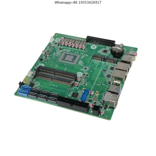 `Mini‑ITX NAS Industrial Control Mainboard, Expandable High‑Speed Network Storage Board, For Machine Vision Embedded Equipment