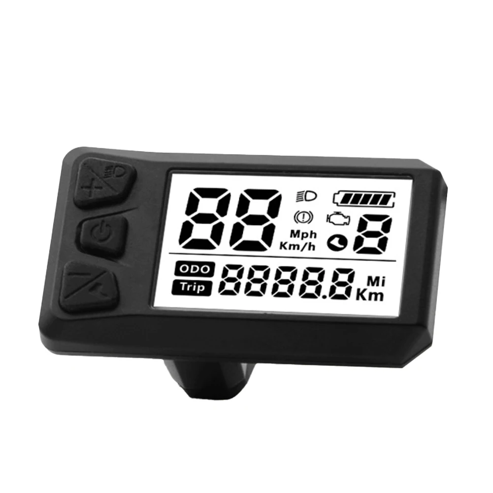 

For Bafang 530S LCD Instrument Mounted Motor Display for BBS0102HD with Ergonomic Controls and Waterproof Features