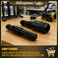 Magnetic Quick Release Rod Holder Adapter, Aluminum Alloy Bracket Connector with Built-in Magnet & M3/8 Thread for Fishing Bite