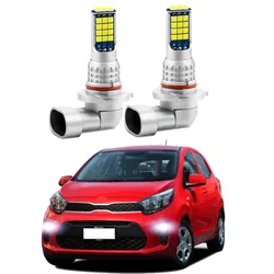 2pcs  Led Car Fog Lamp For KIA Picanto Morning 2018 2019 2020 2021 LED Front Fog Light Bulb Canbus