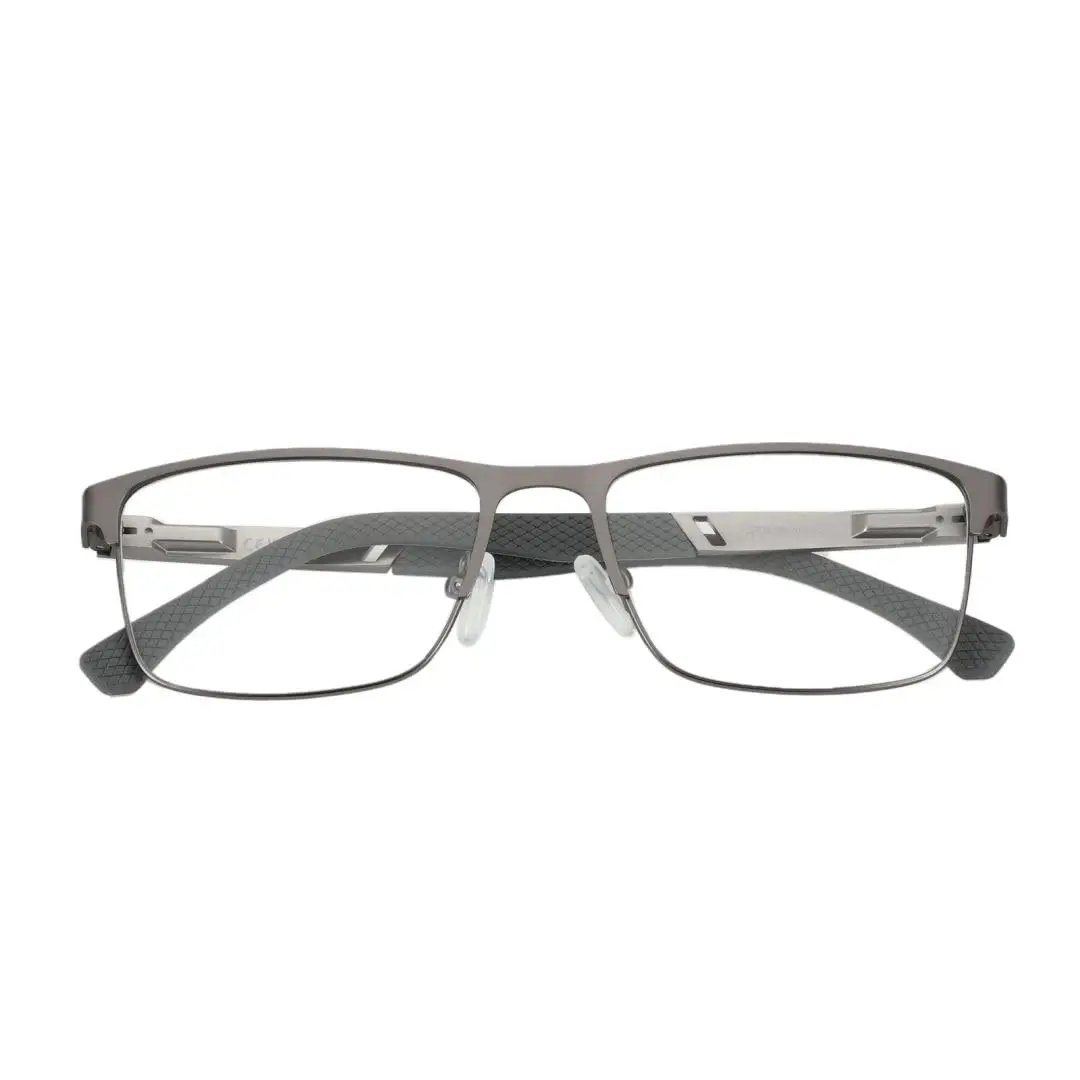 ZENOTTIC Square Carbon Fiber Frame Glasses