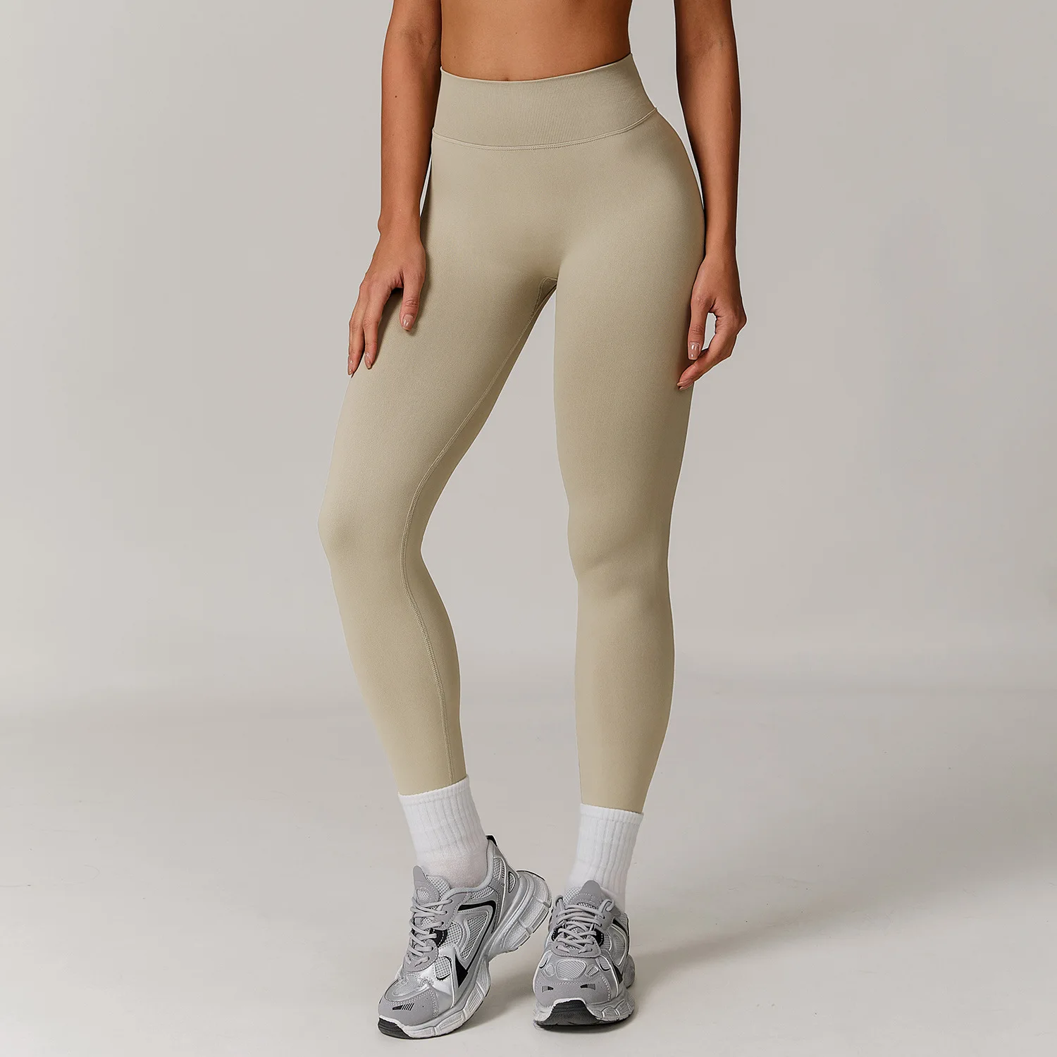 Pantaloni da Yoga Fitness senza cuciture vita alta Push Up Sport Legging donna Super elastico allenamento in palestra Scrunch Butt Legging da corsa