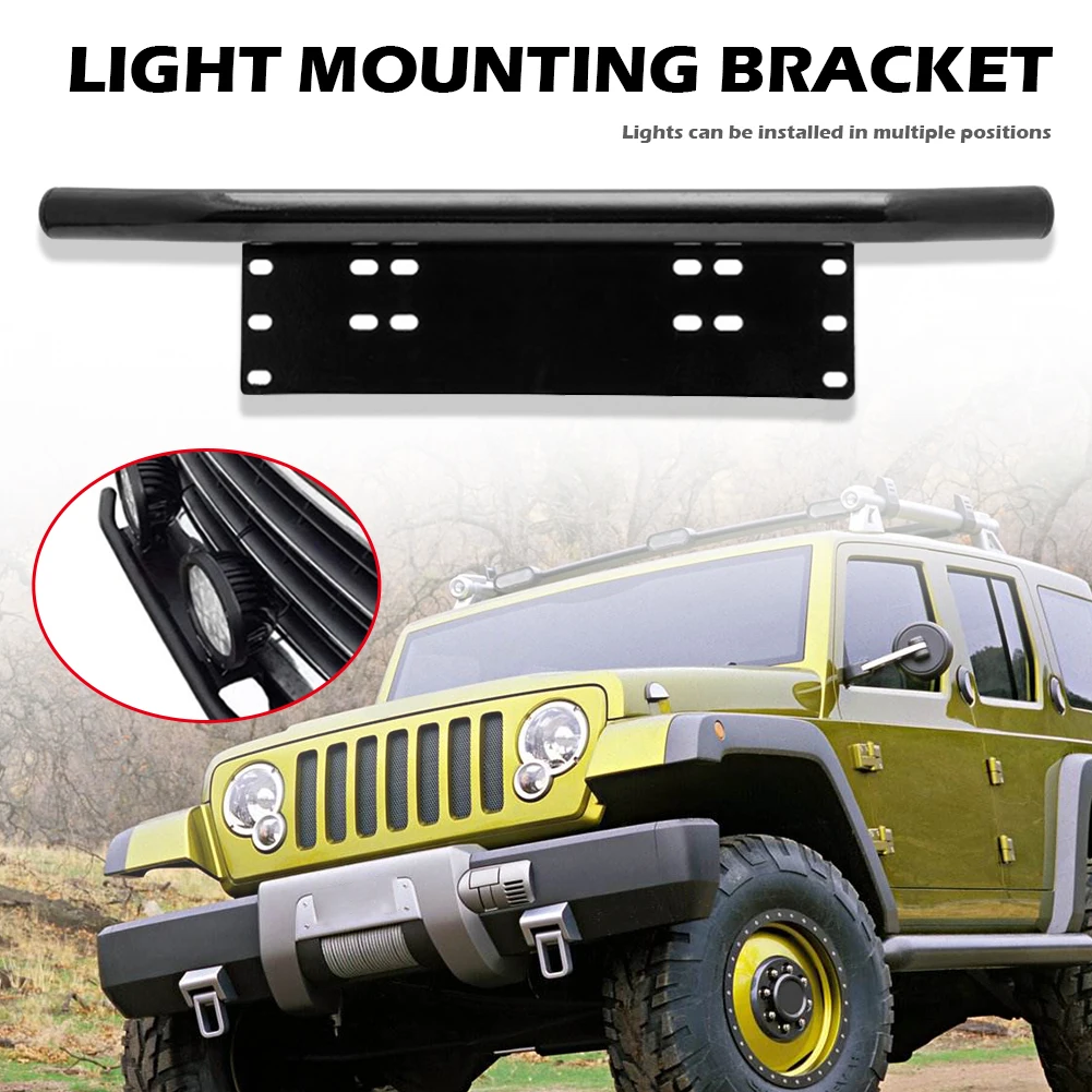 

Universal Car Licence Plate Holder SUV Fog Lamp Mounting Frame Bracket Rack Automotive Exterior Accessories