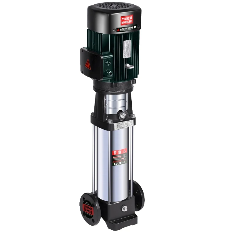 CDL8 Vertical Multi-Stage Pressurizing Pump Copper Core High-Efficiency Motor Constant Pressure Water Supply Device
