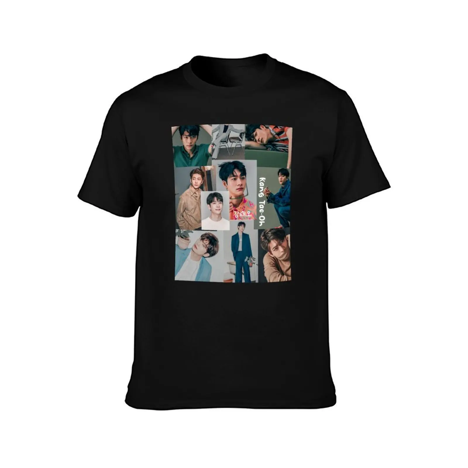 kang tae-oh photo collage T-Shirt High Quality Durable T-Shirt