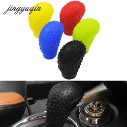 jingyuqin Universal Gear Shift Collars SD Antislip Soft Silicone Truck Car Gear Shifter Shift Lever Knob Cover