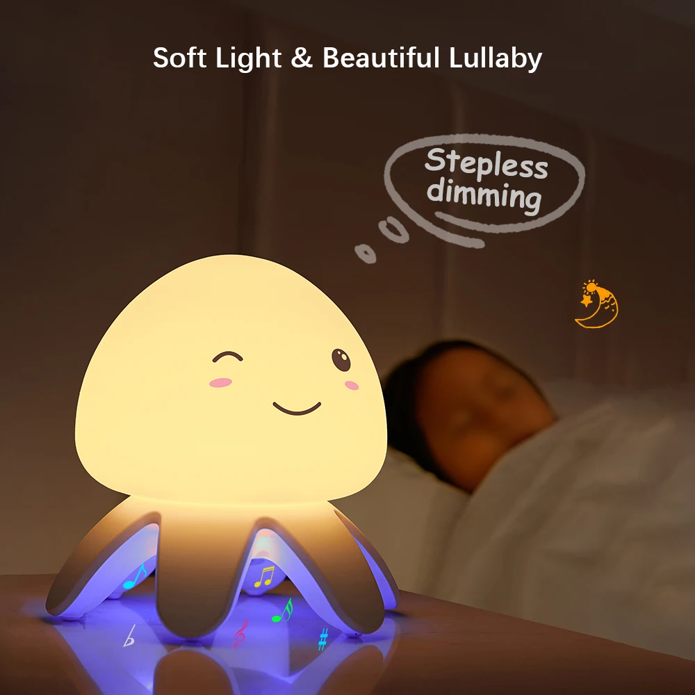 LED Smart Touch Tisch lampe, Sensor Nachtlicht mit Fernbedienung, Musik atmosphäre Licht, für Geburtstags geschenk, Kinder chmp ing