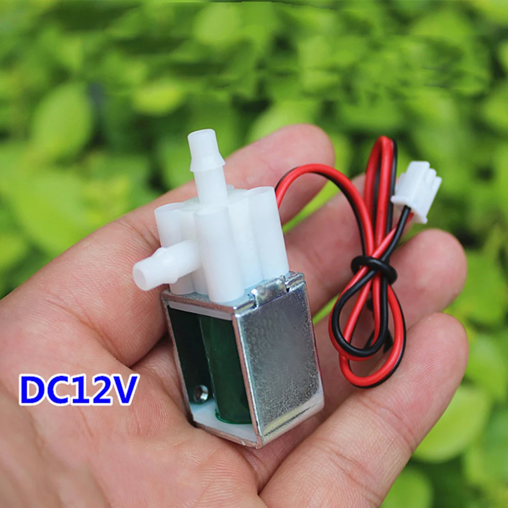 

Micro DC12V Solenoid Water Valve Air Valve Normally Closed Type Electric Venting Exhaust Valve Mini Electromagnetic Water Valve