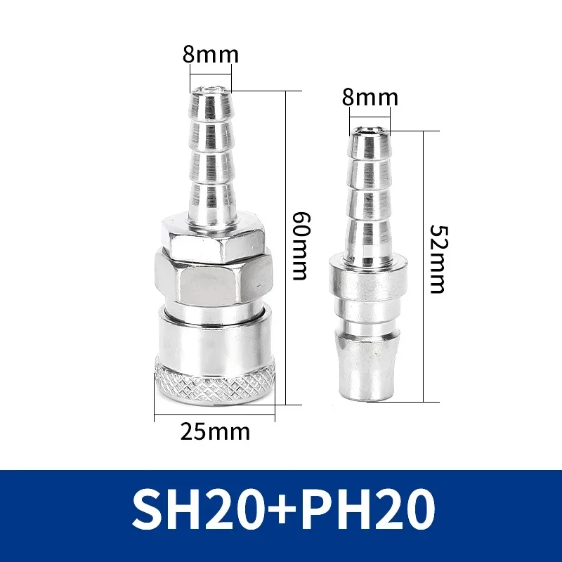 Pneumatic Fitting Rapidities Air Hose Connector Coupling Compressor Accessories Quick Release Chinese Pneumatic Connection Stand