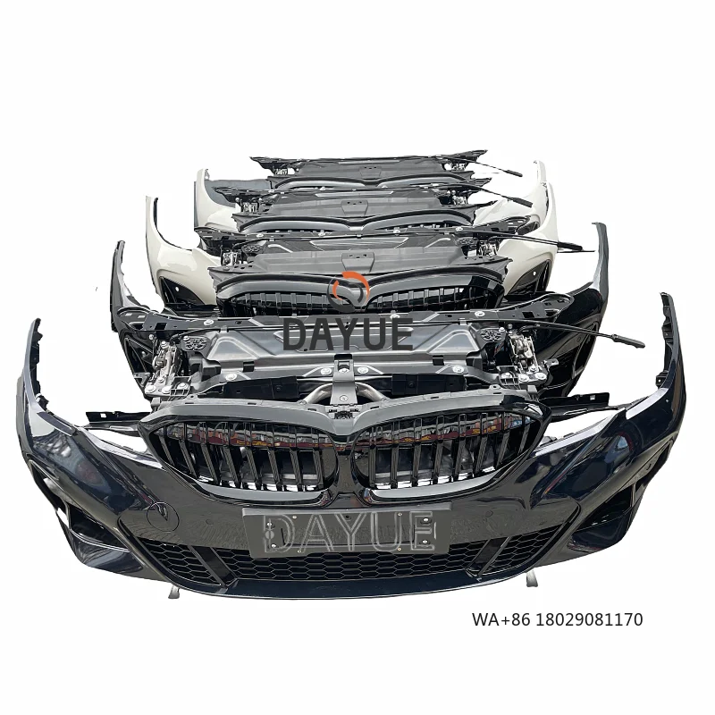 

2020-2022 for 3 Series G20 G21 Front Bumper Assembly & Grille Kit Factory Direct Wholesale Price Plastic Body Kit Used